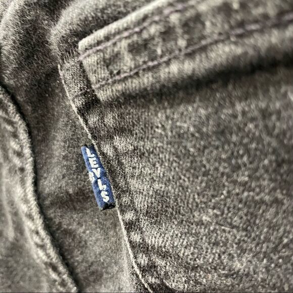 711 Skinny Signature by Levi Strauss [25/30] Black/Grey Denim Jeans Boys\Unisex - Picture 8 of 11